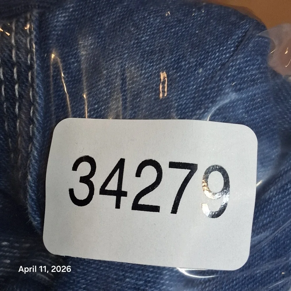 Big Smith Denim Bib Overalls Mens Size‎ 42x30 Blue Carpenter Loop Workwear